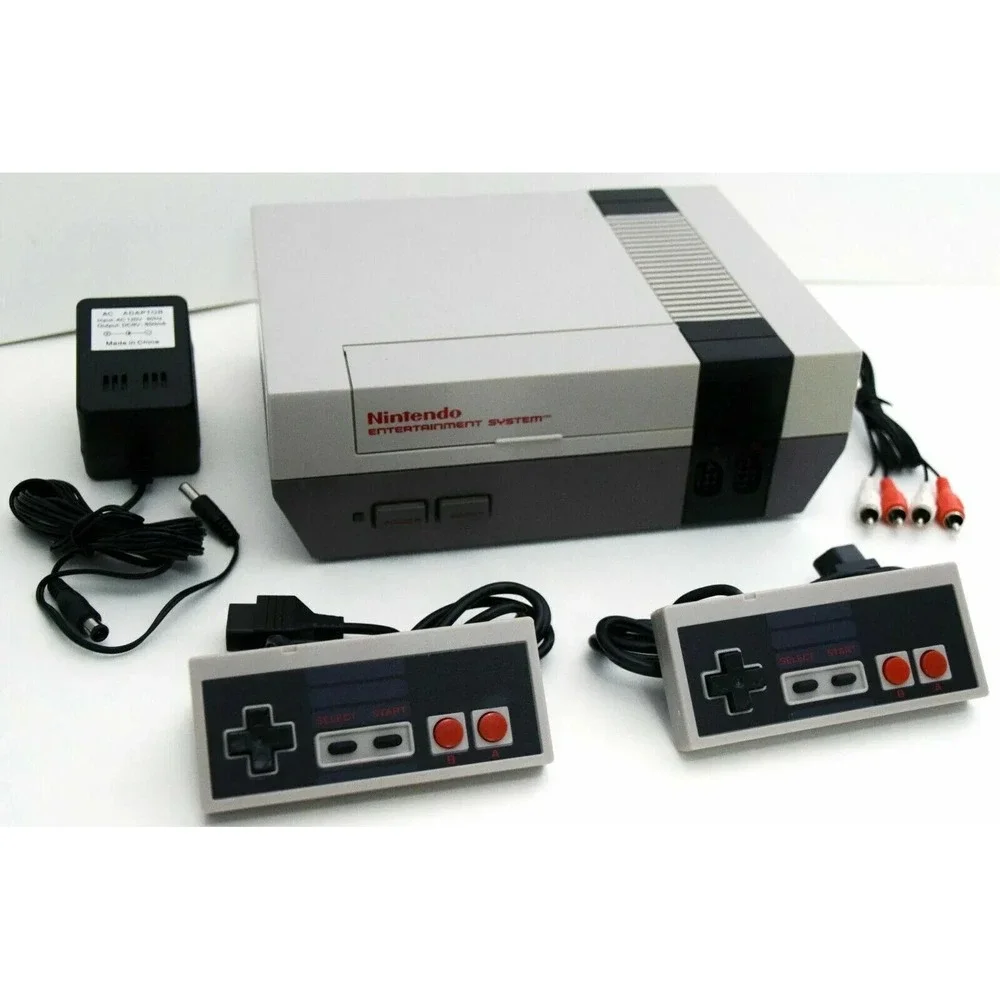 Original NES Nintendo System Console - New 72 Pin, All Hookups Works Great A+